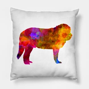 Spanish Mastiff in watercolor Pillow