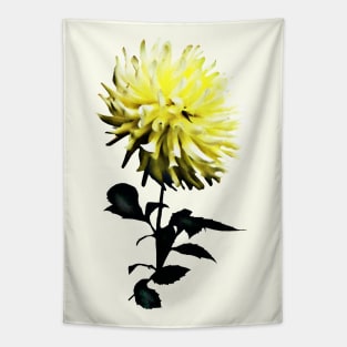 One Yellow Dahlia Tapestry