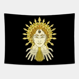 sol invictus, roman sun god. Tapestry