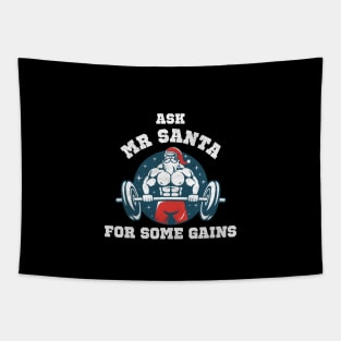 ASK MR SANTA FOR SOME GAINS Tapestry