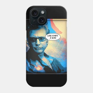 JEFF GOLDBLUM - LIFE FINDS a WAY! Phone Case