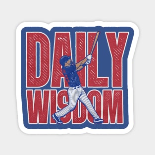 Patrick Wisdom Daily Wisdom Magnet