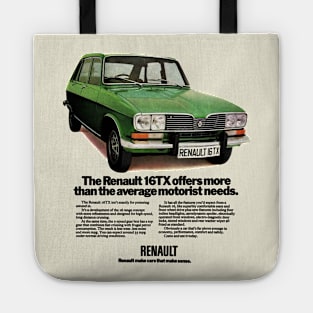 RENAULT 16 - advert Tote