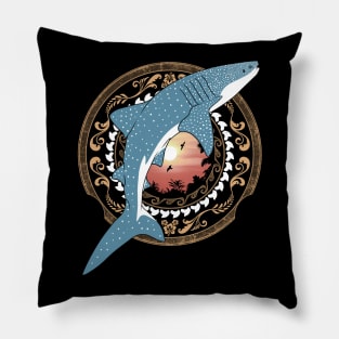 Whale Shark Dive Polynesia Pillow