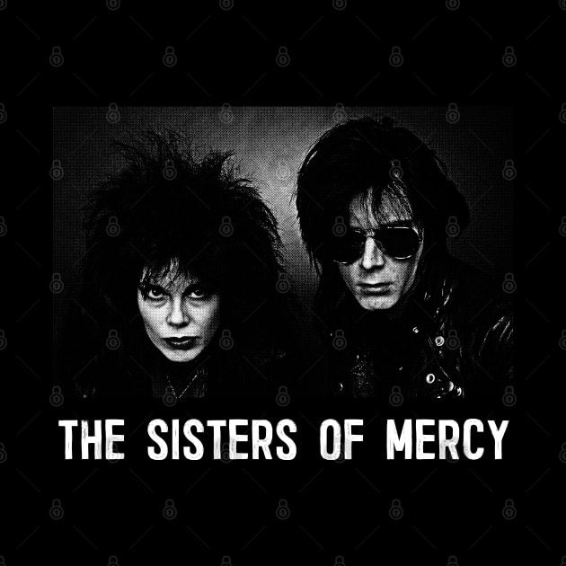 Sisters Of Mercy /  Goth Fan Design by DankFutura