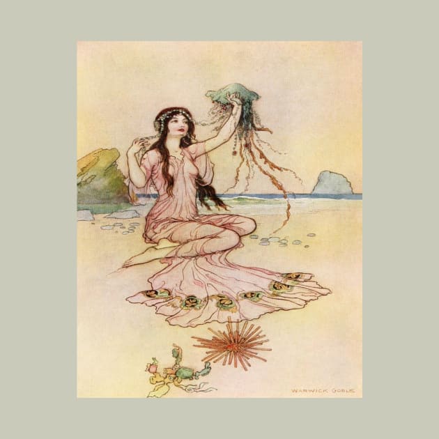 Warwick Goble Fairy Tale Artwork by PaperMoonGifts