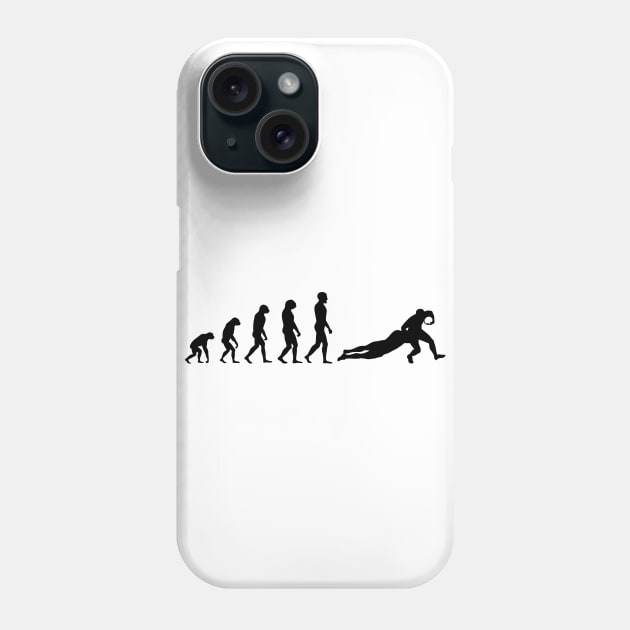 Evolution Rugby #7 - Tackle Phone Case by stariconsrugby