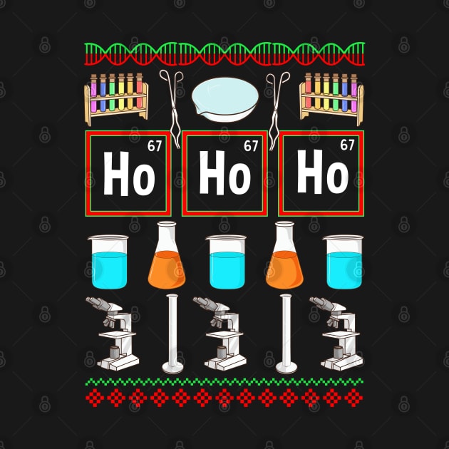 Science Gifts. Ugly Science Christmas Sweater. Ugly Chemistry Christmas. by KsuAnn