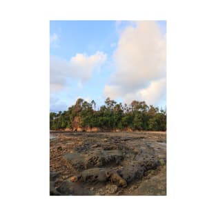 Rocky beach landscape at tip of Borneo Malaysia T-Shirt