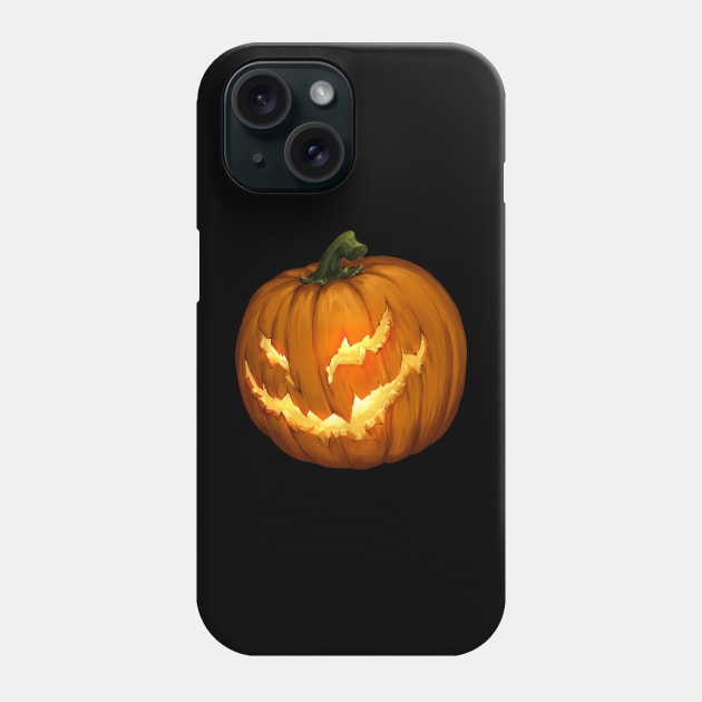 Crazy pumpkin Phone Case by Anilia