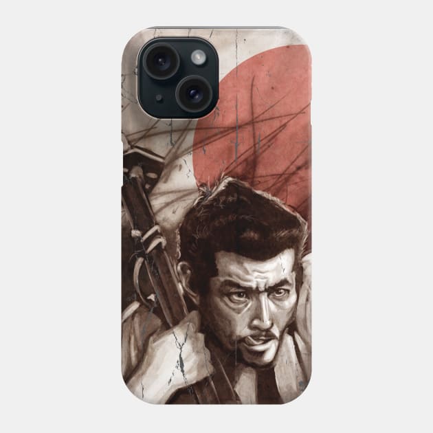 Toshiro Mifune Phone Case by Dustin Resch