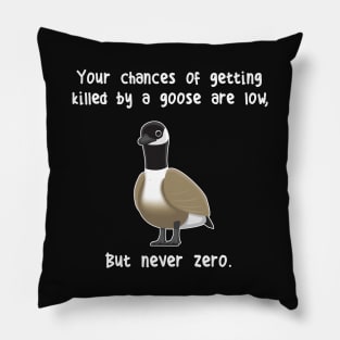 Never Zero Goose Pillow