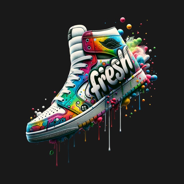 Graffiti Sneaker Splash by EternalEntity