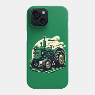 Tractor Pixel Art Phone Case