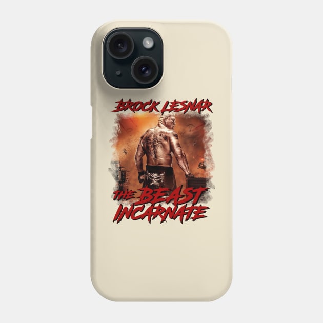 Brock Leasnar Smackdown! Phone Case by Diamond Creative