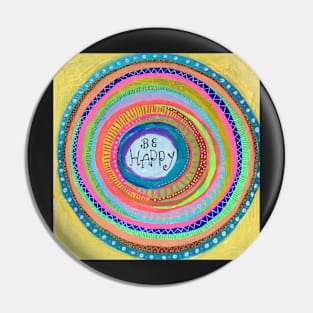 Copy of Radiate Positivity/ Positive Vibes Mandala Pin