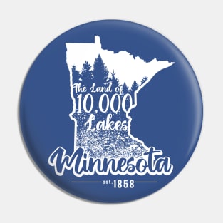 Minnesota The Land of 10,000 Lakes Pin