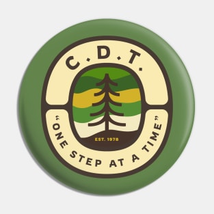 Continental Divide Trail- One Step At A Time Pin