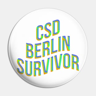 CSD Berlin Survivor Pin