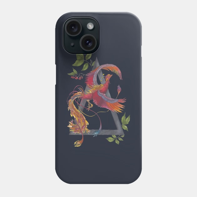 Phoenix Rising Phone Case by jennlie