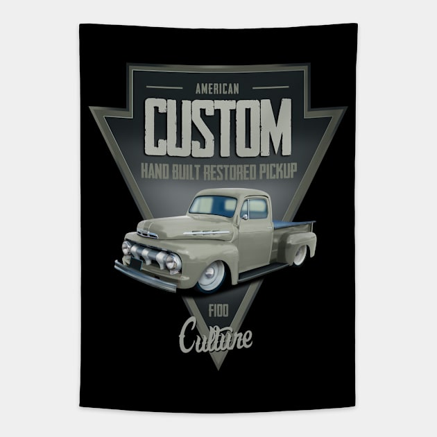 F100 Ford Truck Tapestry by hardtbonez