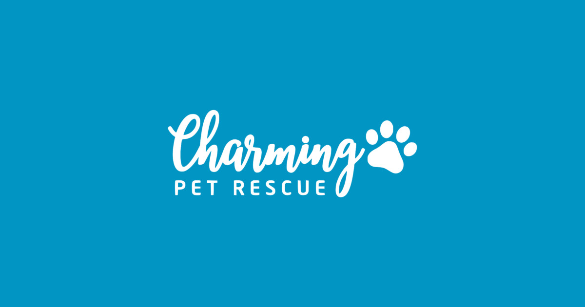 Charming Pet Rescue Logo White Pet Rescue TShirt TeePublic