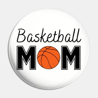 Basketball Mom (black text) Pin