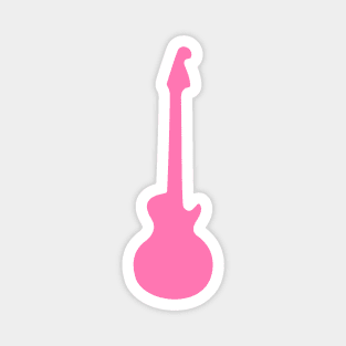 Pink Punk Guitar Magnet