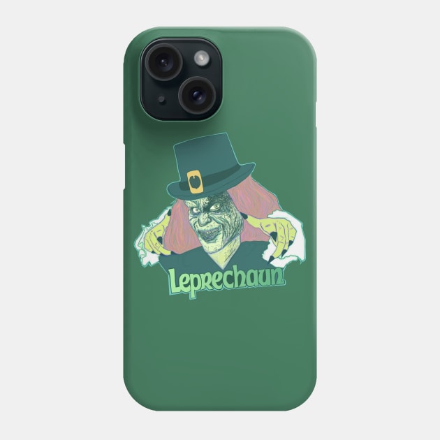 Leprechaun Phone Case by attackofthegiantants