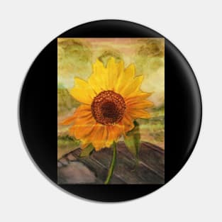 Sunflower Pin