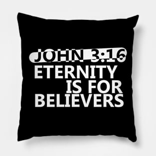God loves the world  (John 3:16), Christian Pillow