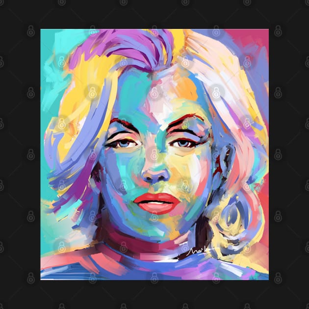 marilyn monroe by mailsoncello