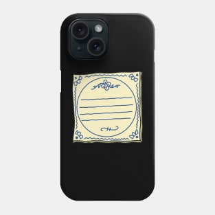 Dutch tile wisdom Phone Case