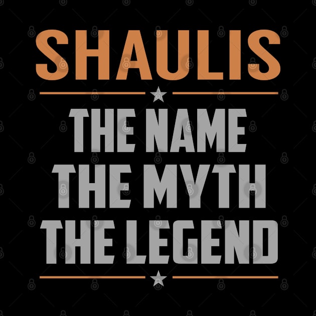 SHAULIS The Name The Myth The Legend by YadiraKauffmannkq