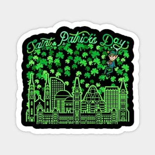 Saint Patrick's Day Ottawa Canada Magnet