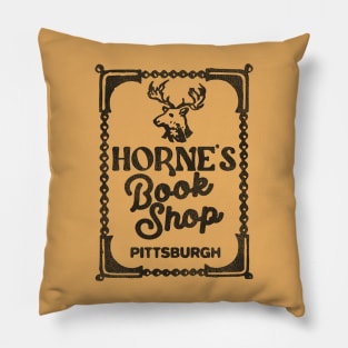 Defunct Horne's Book Shop Pittsburgh Penn Pillow