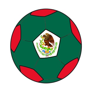 mexican flag football T-Shirt