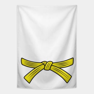 Yellow belt Karate Kyokushin Wado Goju Shotokan Shito ryu Tapestry