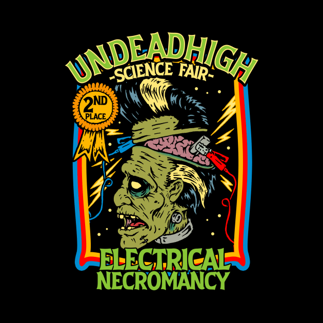 Frankenstein's Undead High Science Fair Electrical Necromancy by MonstersandMartians