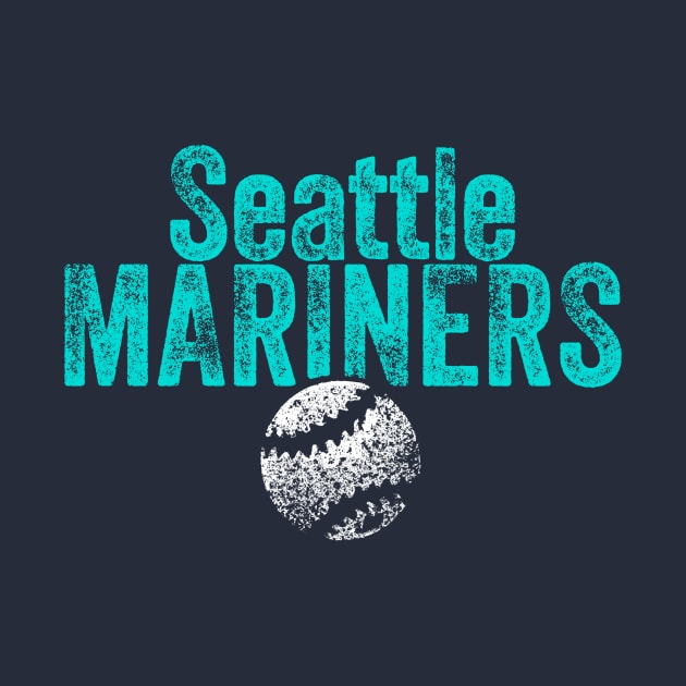 Mariners Vintage Weathered by Throwzack