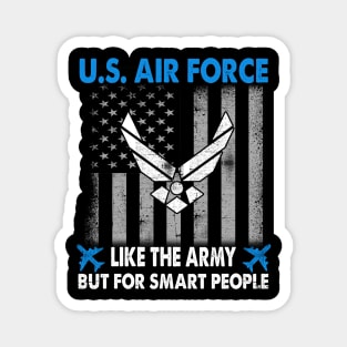 US Air Force Military Tee Proud Air Force Veteran Magnet