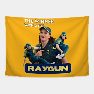 Breakdancer atlet - raygun Tapestry