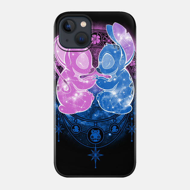 Starry Angels - Stitch - Phone Case