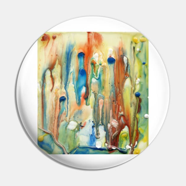 Encaustic Painting 10 Pin by Heatherian