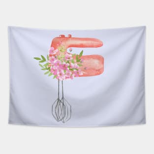 Peach Hand Mixer Kitchen Cooking Tool Tapestry