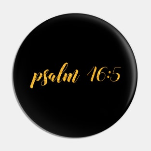 Psalm 465 Pin