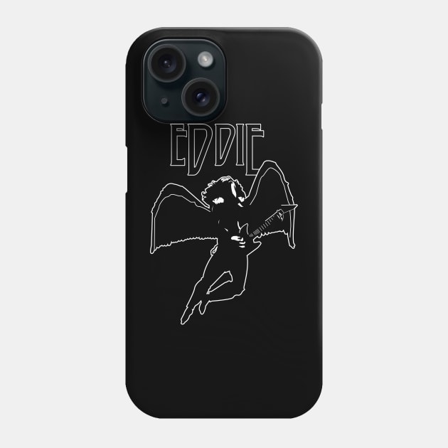 Eddie Munson Zeppelin Tribute Phone Case by Gimmickbydesign