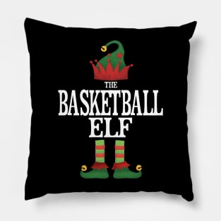 Basketball Elf Matching Family Group Christmas Party Pajamas Pillow