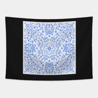 Blue Bone China Tapestry