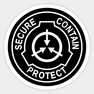 SCP-001: data expunged - Scp Foundation - Sticker